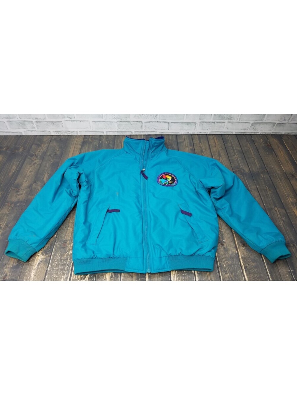 Vintage 1999 Kodak Albuquerque Balloon Fiesta Red Ledge Jacket Mens L Large